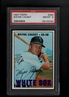 1967 Topps #286 Wayne Causey PSA 8 NM-MT CHICAGO WHITE SOX